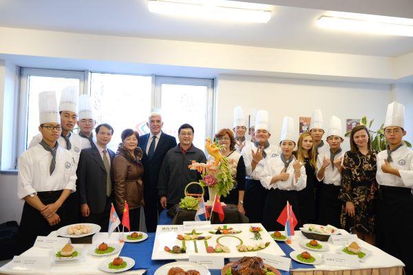 中塞旅游学院中国美食文化周在塞尔维亚成功举办